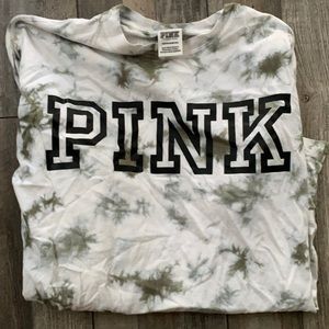 Pink long sleeve tee